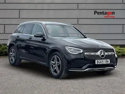 Black Used 2019 Mercedes GLC220 AMG line SUV | £21,995 (Good price)