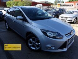 Silver Used 2014 Ford Focus Zetec Hatchback | £6,490 (Fair price)