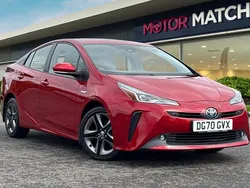 Red Used 2020 Toyota Prius Hatchback | £16,500 (Fair price)