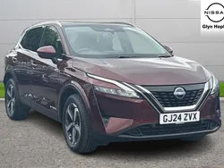 Red Used 2024 Nissan Qashqai N-Connecta SUV | £26,283 (Fair price)
