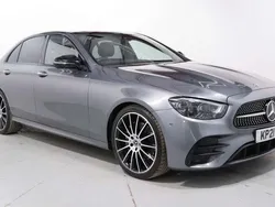 Grey Used 2021 Mercedes E220 AMG line Sedan | £29,700