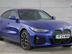 Blue Used 2024 BMW i4 M Sport Sedan | £41,777 (Good price)