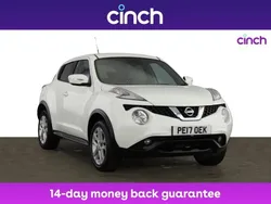 White Used 2017 Nissan Juke N-Connecta SUV | £8,399 (A bit pricey)