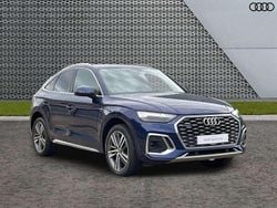 Blue Used 2021 Audi Q5 Sportback S-Line SUV | £32,495 (Fair price)
