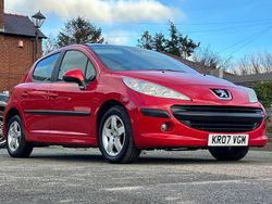 Red Used 2007 Peugeot 207 Hatchback | £1,495 (Fair price)