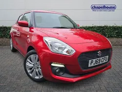 Red Used 2019 Suzuki Swift SZ-T Hatchback | £7,593 (A bit pricey)