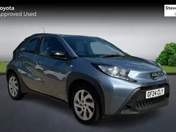 Grey Used 2024 Toyota Aygo PURE Hatchback | £14,802 (Fair price)
