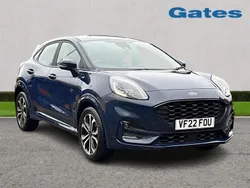 Blue Used 2022 Ford Puma ST-Line Hatchback | £15,499 (Fair price)