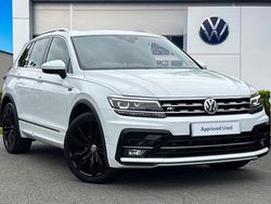 White Used 2019 VW Tiguan R-line SUV | £22,480 (Fair price)