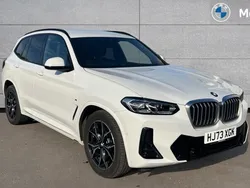 Alpine white Used 2023 BMW X3 M Sport SUV | £39,082 (Fair price)
