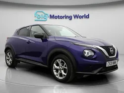 Blue Used 2021 Nissan Juke N-Connecta SUV | £10,900 (Good price)