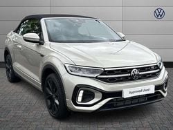 Silver Used 2025 VW T-Roc Cabriolet R-line Cabriolet | £28,600 (Fair price)