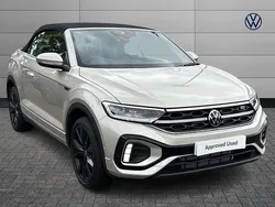 Silver Used 2025 VW T-Roc Cabriolet R-line Cabriolet | £29,950 (Fair price)