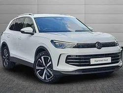 White New 2025 VW Tiguan Elegance SUV | £35,550 (Super price)