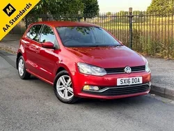 Red Used 2016 VW Polo Match Hatchback | £7,495 (Good price)