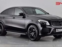 Obsidian black Used 2019 Mercedes GLE350 Premium Plus Coupe | £36,380 (Expensive)