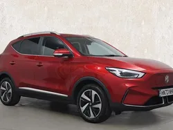 Red Used 2022 MG ZS Trophy Connect Sedan | £17,291 (Fair price)
