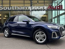 Blue New 2024 Audi Q5 S-Line SUV | £42,790