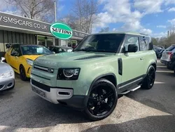 Green Used 2023 Land Rover Defender 75th Limited Edition SUV | £77,400