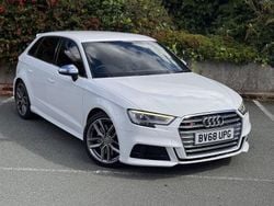 White Used 2019 Audi S3 Hatchback | £17,495 (Fair price)