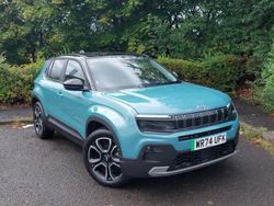 Lake + volcano roof Used 2024 Jeep Avenger EV Summit SUV | £20,798 (Fair price)