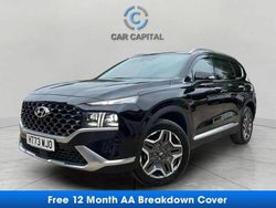 Black Used 2024 Hyundai Santa Fe Ultimate SUV | £39,480