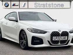 White Used 2022 BMW 420 M Sport Coupe | £28,299 (Fair price)