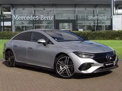 Silver Used 2024 Mercedes EQE300 Exclusive Luxury Sedan | £45,885