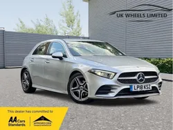 Silver Used 2018 Mercedes A200 AMG line Hatchback | £13,690 (Good price)
