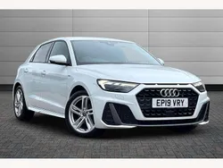 White Used 2019 Audi A1 S-Line Hatchback | £17,895 (Fair price)