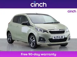 Green Used 2021 Peugeot 108 Allure Hatchback | £9,499 (A bit pricey)