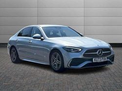 Silver Used 2024 Mercedes C200 AMG line Sedan | £28,795 (Good price)