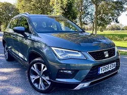 Blue Used 2018 Seat Ateca Ecomotive SUV | £8,995 (Fair price)