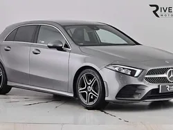 Mountain grey Used 2019 Mercedes A180 AMG line Hatchback | £13,495 (Good price)