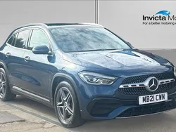 Blue Used 2021 Mercedes GLA180 AMG Line Premium SUV | £25,699 (Fair price)