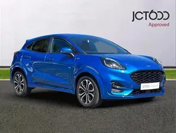 Blue Used 2024 Ford Puma ST-Line SUV | £21,500 (Fair price)