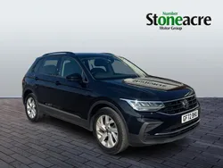 Black Used 2022 VW Tiguan Life SUV | £17,695 (Fair price)