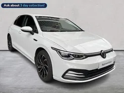 White Used 2023 VW Golf VIII Edition Hatchback | £19,998 (Fair price)