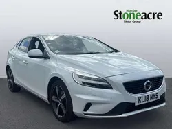 White Used 2018 Volvo V40 R-Design Estate | £13,495 (Fair price)