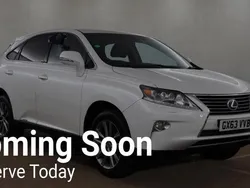 White Used 2013 Lexus RX450h SUV | £15,495