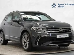 Grey Used 2024 VW Tiguan R-line Edition SUV | £29,990 (Fair price)