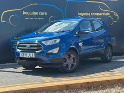 Blue Used 2018 Ford Ecosport Zetec SUV | £7,990 (Fair price)