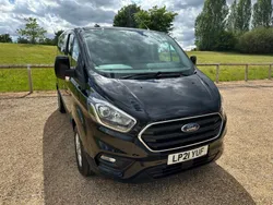 Black Used 2021 Ford Transit Custom Limited Van | £17,775 (Fair price)