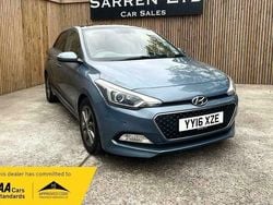 Blue Used 2016 Hyundai i20 Premium SE Hatchback | £10,795 (Fair price)
