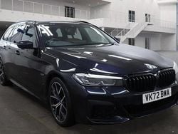 Black Used 2022 BMW 530e M Sport Estate | £19,899 (Fair price)