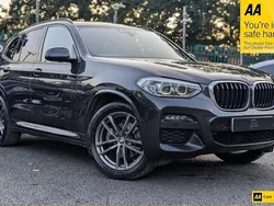 Grey Used 2021 BMW X3 M Sport SUV | £19,988 (Good price)