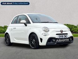 White Used 2018 Abarth 595 Hatchback | £8,949 (Fair price)