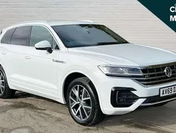 White Used 2019 VW Touareg R-line SUV | £31,737 (Good price)