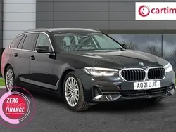 Black Used 2021 BMW 530e Comfort Edition Estate | £26,388 (A bit pricey)