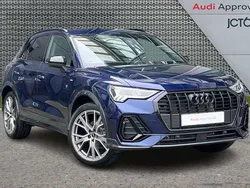 Blue Used 2024 Audi Q3 Black Edition SUV | £35,451 (Fair price)